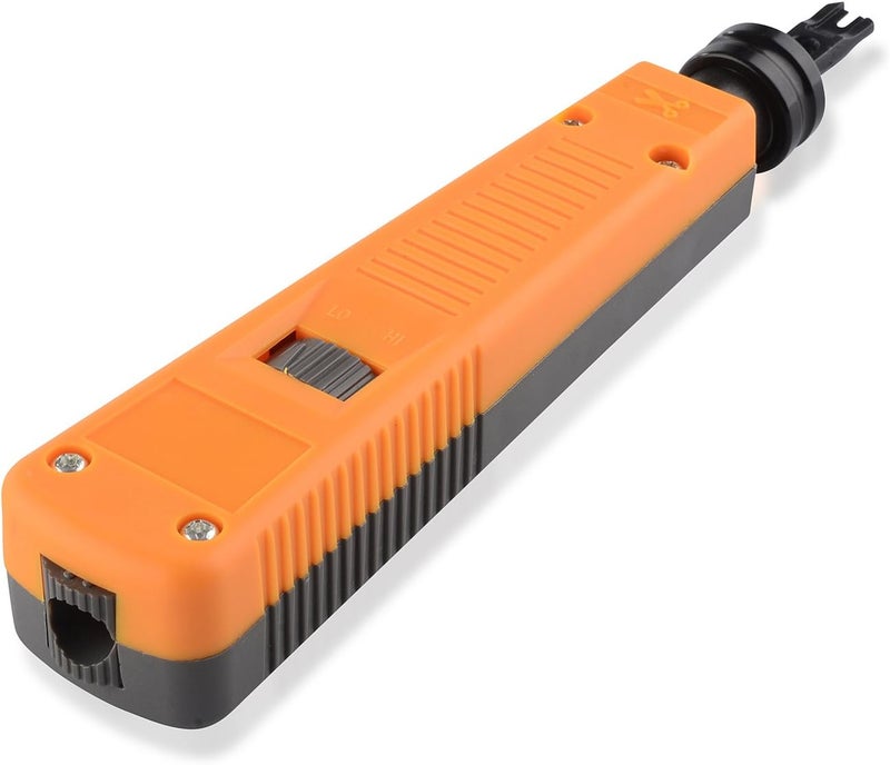 CableMatters 110 Punch Down Tool with 110 Blade, Ethernet PunchDown Tool, Keystone Punch Down Device for Cat 8/7/6A, Cat 6, Cat5e/5 Network - Image 2
